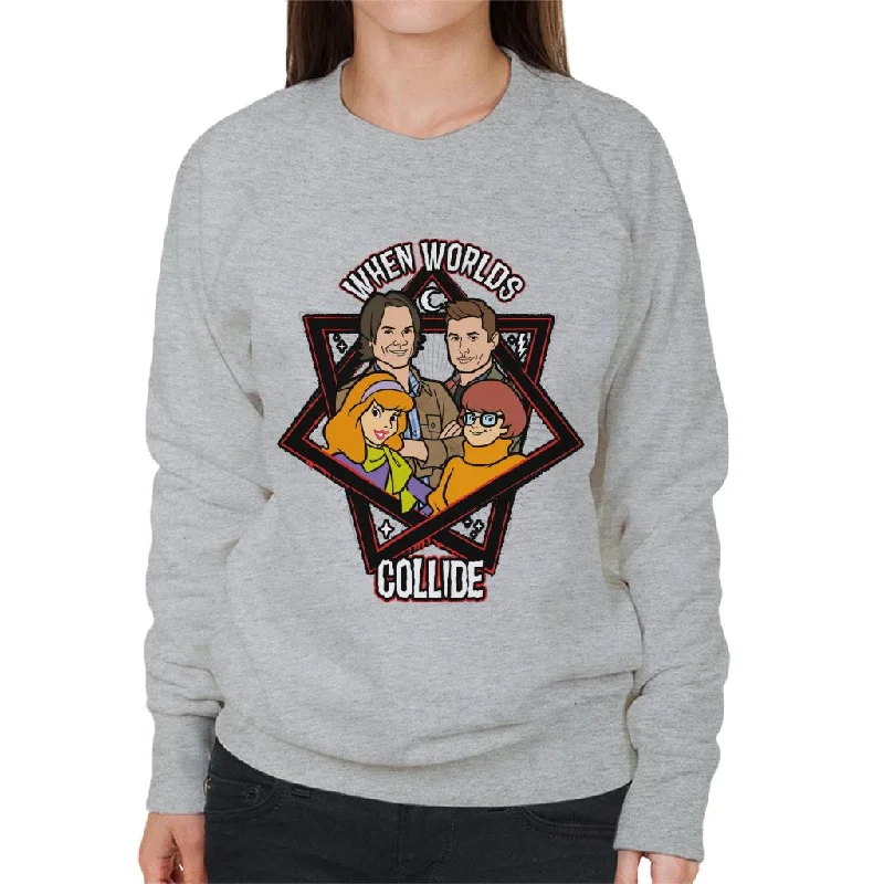 Major Savings sleek sports hoodieScoobyNatural When Worlds Collide Women's Sweatshirt