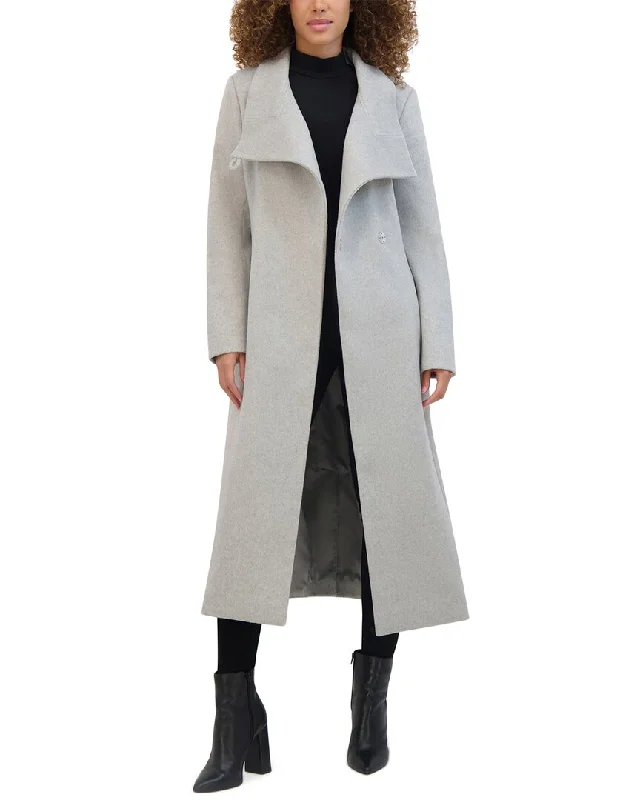 lightweight coatKenneth Cole Wool-Blend Coat