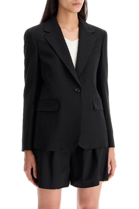 Super Deal relaxed winter jacketWeekend Max Mara Single-Breasted Lamine