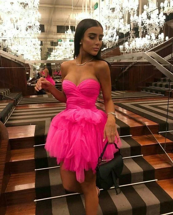 Major Savings wrap-around dressSexy Homecoming Dress,short Graduation Dress Y1332