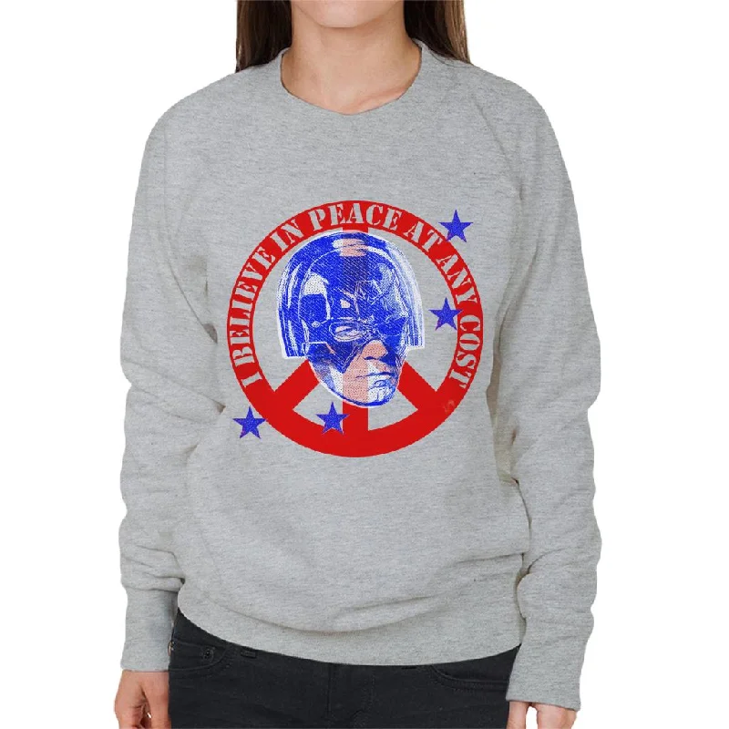 Year-End Sale stylish training hoodiePeacemaker I Believe In Peace At Any Cost Women's Sweatshirt
