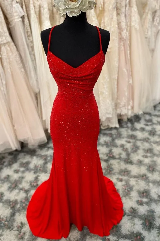 Unbeatable Prices casual slip dressMermaid Long Red Prom Dress with Rhinestones Y280 Unbeatable Prices casual slip dressMermaid Long Red Prom Dress with Rhinestones Y280