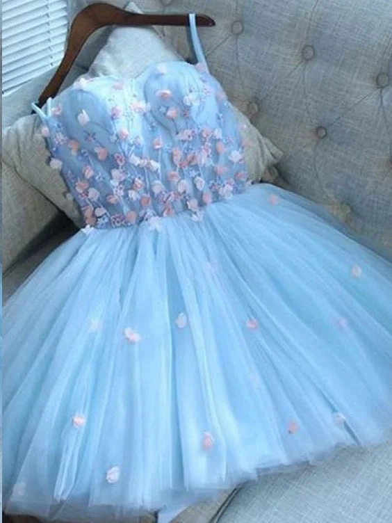 Deal of the Day Cute Homecoming Dresses A Line Sweetheart Short Prom Dress Lace Party Dress JK781