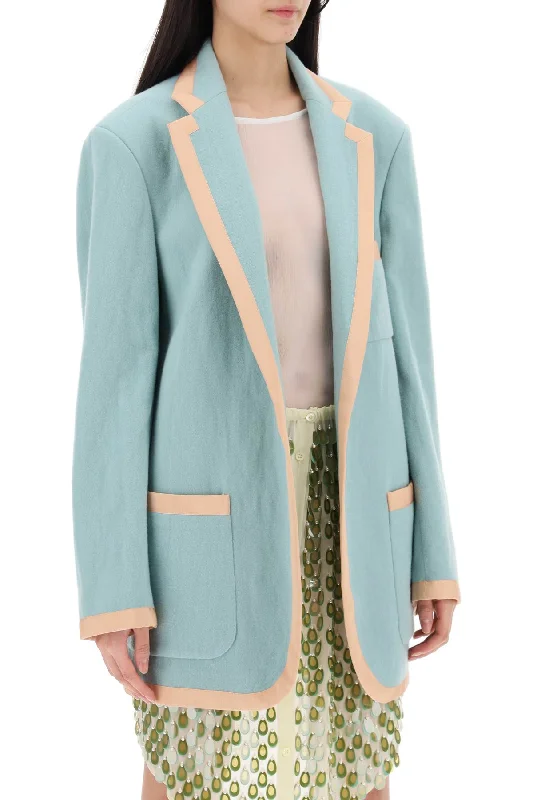 Stock Up and Save classic trench coatDries Van Noten Shetland Fabric Blazer Candle