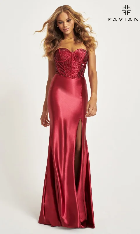 Lowest Price form-fitting dressLong Formal Dress 11006 by Faviana