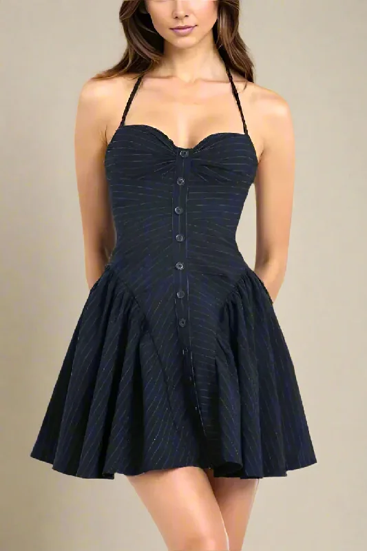 Today’s Special relaxed fit dressBonnie Bodycon Halterneck Mini Dress - Navy Blue