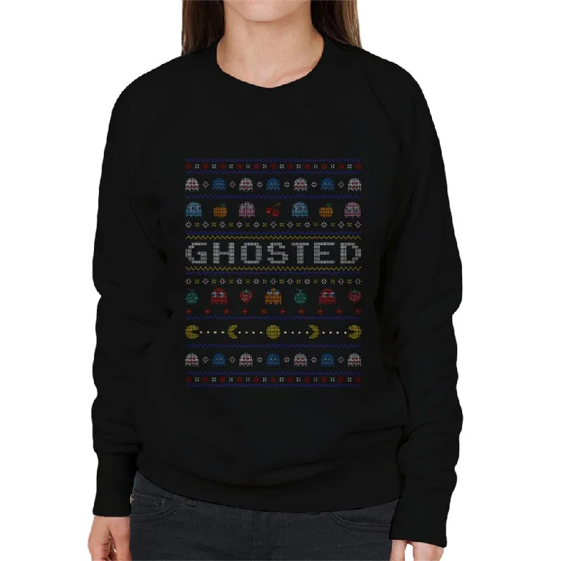 Amazing Deals fashion sportswear hoodiePac-Man Halloween Ghosted Women's Sweatshirt