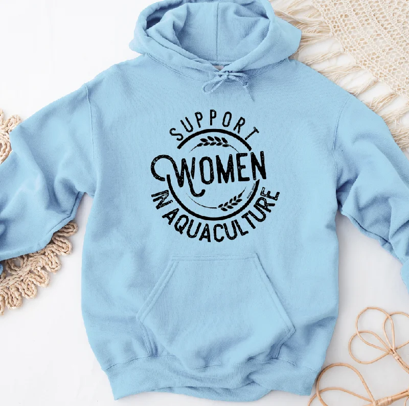 Shop and Save soft pullover hoodieSupport Women in Aquaculture Hoodie (S-3XL) Unisex - Multiple Colors!