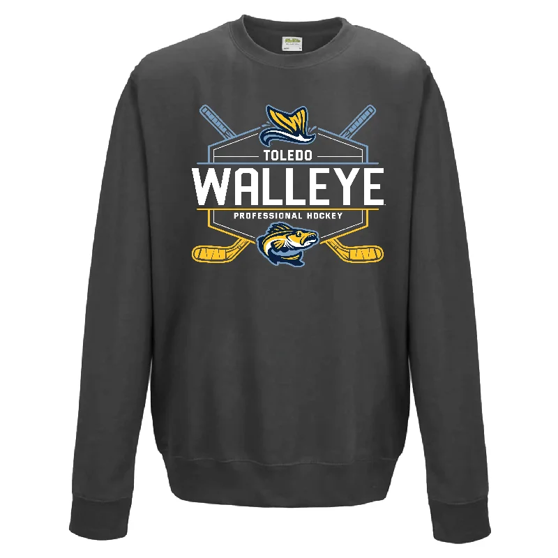 Loyalty Reward soft athletic sweatshirtToledo Walleye Pantera Crewneck Sweatshirt