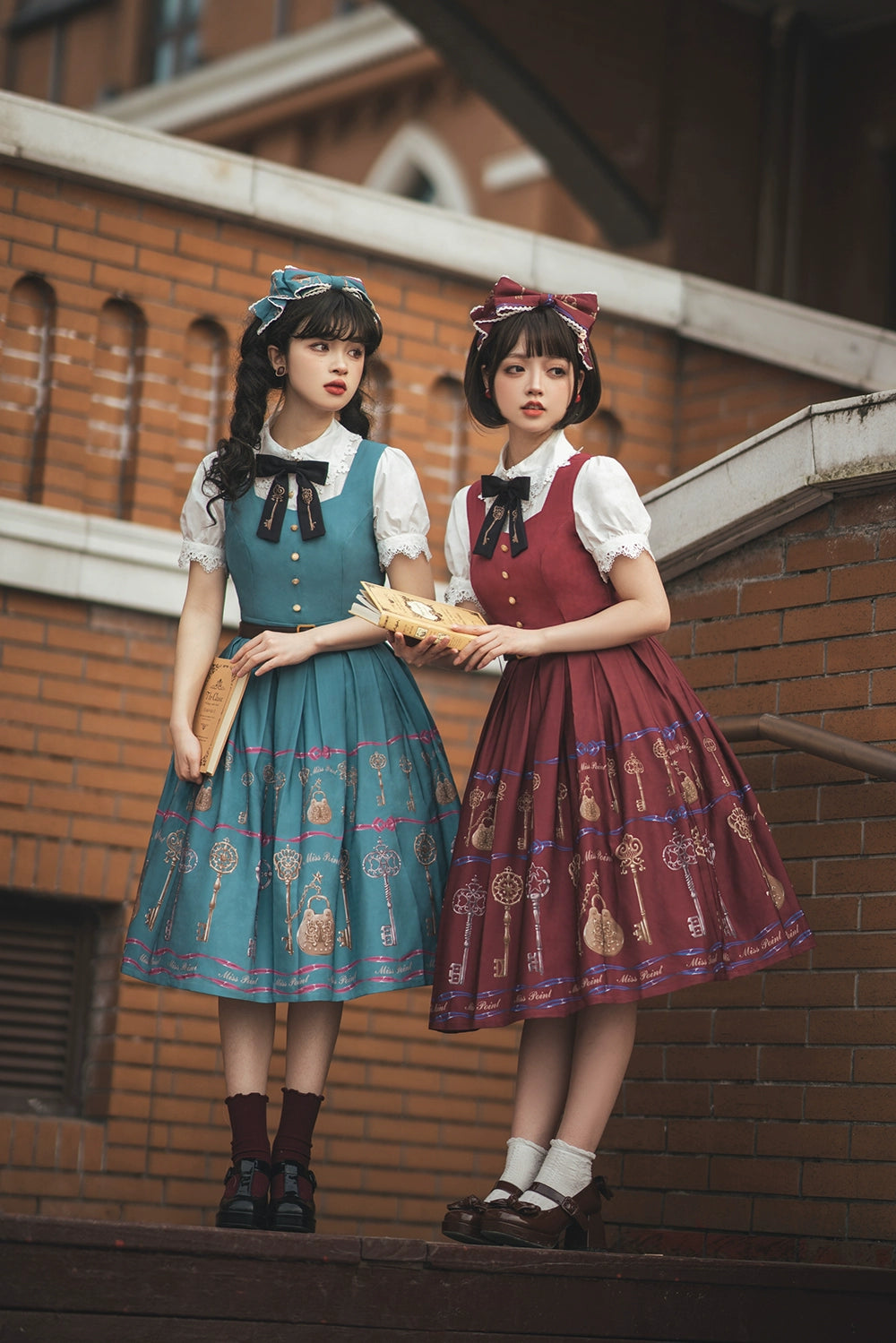 Stock Clearance silk dressMiss Point~Antique Key~ Elegant Lolita JSK Retro Lolita Dress Stock Clearance silk dressMiss Point~Antique Key~ Elegant Lolita JSK Retro Lolita Dress