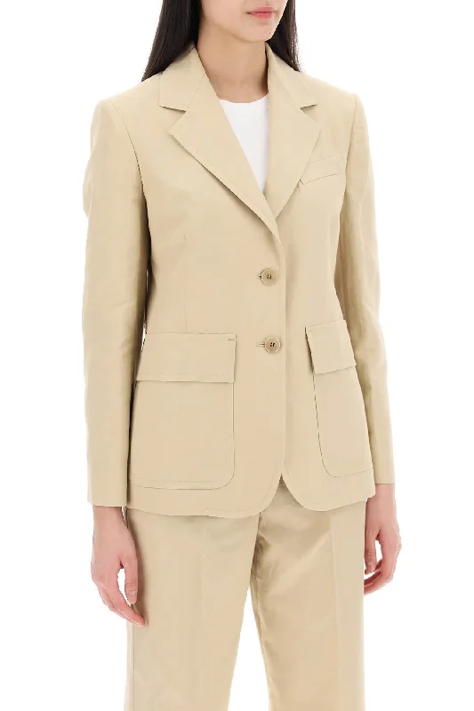 Savings Bonanza modern outerwearWeekend Max Mara Cotton And Linen Dattero Bl
