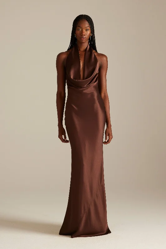 Buy Now backless dressDillon Espresso