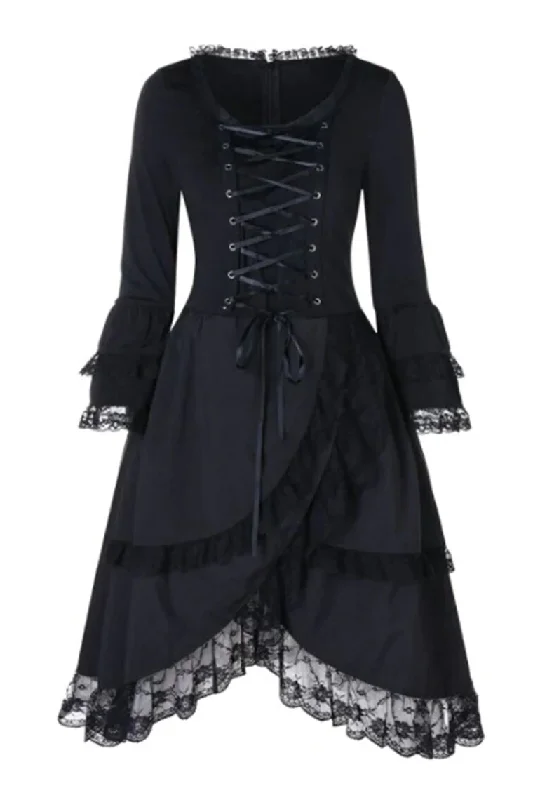 Buy Now Women's Halloween Costume Evening Party Witch Gothic Cosplay Fancy GJS668