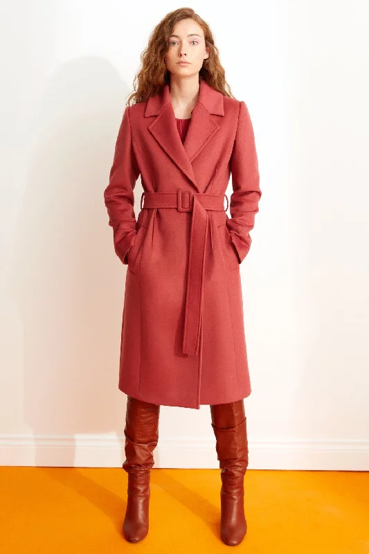 functional coatEmely Belted Coat