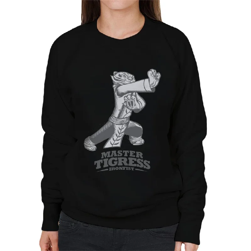 Midnight Sale eco-friendly sports hoodieKung Fu Panda Master Tigress Ironfist Women's Sweatshirt