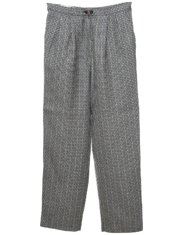 Don't Miss insulated jacketDogtooth Multi-Colour Patterned Trousers - W30 L31