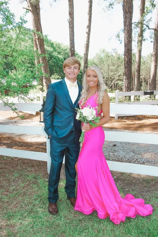 Overstock comfy maxi dressGenerous Hot Pink Mermaid Prom Dress With Side Split Y964 Overstock comfy maxi dressGenerous Hot Pink Mermaid Prom Dress With Side Split Y964