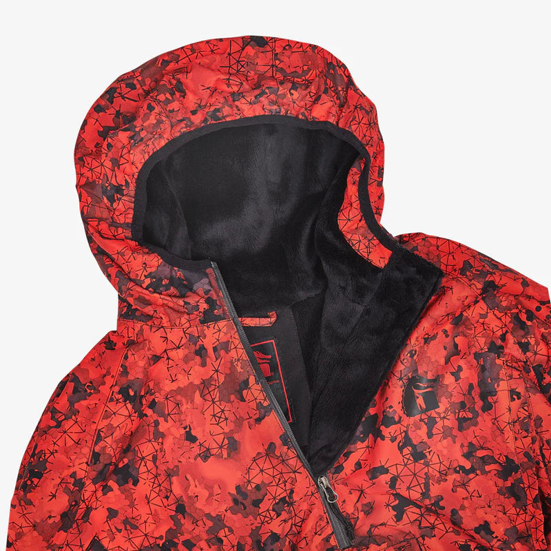Buy More, Save More wool coatGator Waders Mens 7 Red Waterproof 1/2 Zip Bog Hoodie