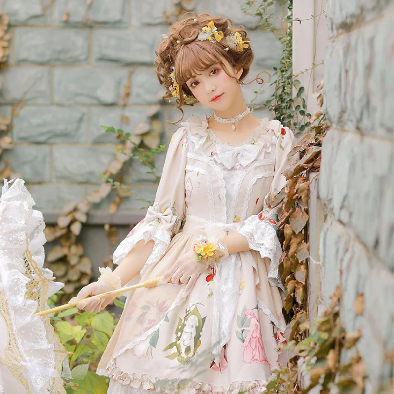 Get It Before It’s Gone cocktail dressMagic Tea Party~Little IDA's Flowers~Medieval European OP Dress