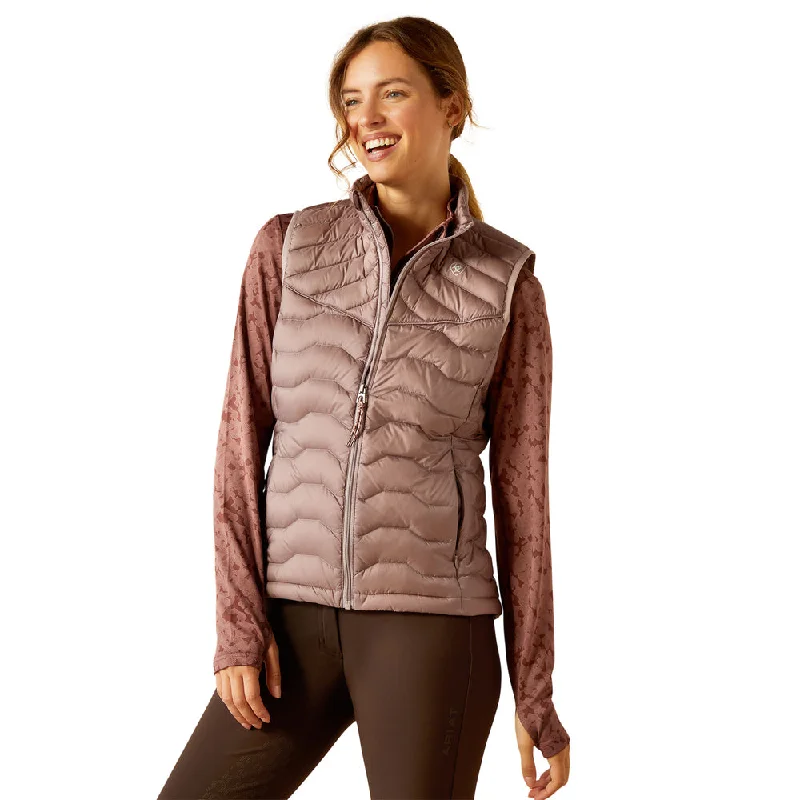 Limited Time Offer classic jacketWomen's Ideal Down Vest in Purple Dove by Ariat 10052706 Limited Time Offer classic jacketWomen's Ideal Down Vest in Purple Dove by Ariat 10052706