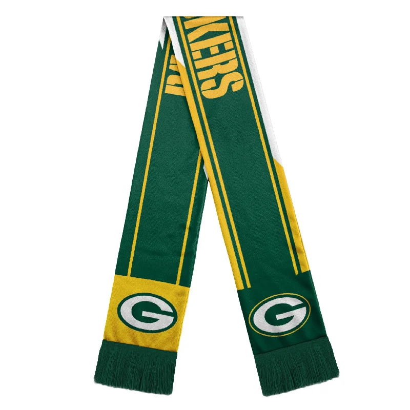 classic trench coatGreen Bay Packers Colorwave Wordmark Scarf