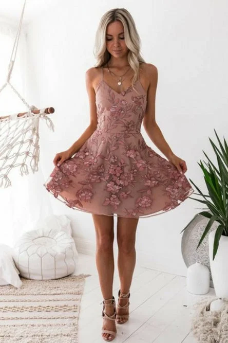 Unmissable Offer Sexy Spaghetti Straps Backless Short Prom Dress Sequins