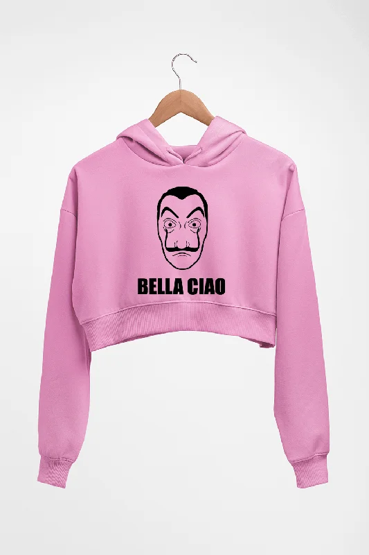 Clearance Event stylish pullover sweatshirtMoney Heist Bella Ciao Crop HOODIE FOR WOMEN