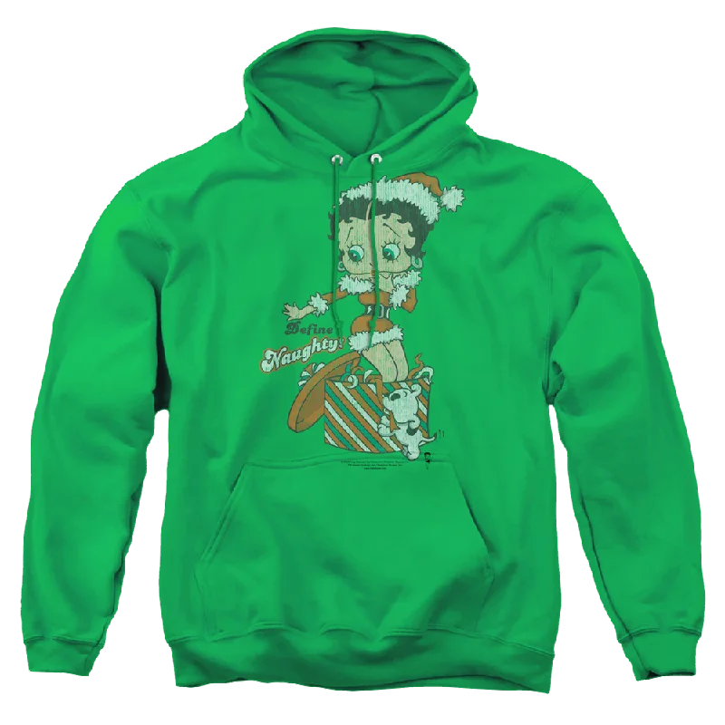 YEAR-End Clearance slim-fit hooded sweatshirtBetty Boop Define Naughty - Pullover Hoodie
