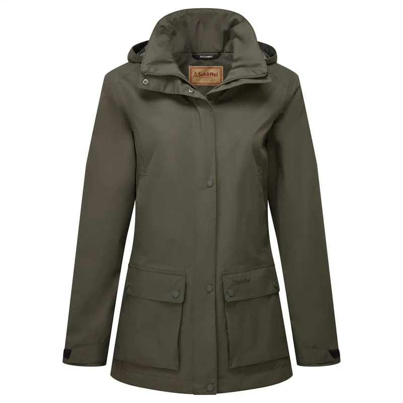 New Markdowns urban coatSchoffel Edith Ladies Venturi Waterproof Jacket - Tundra