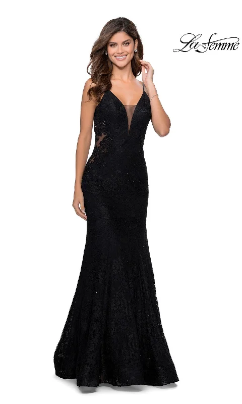 trendy wrap dressLa Femme 28355 Formal Prom Dress