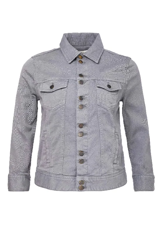 Friends and Family Sale retro coatJacket Carmd Grey
