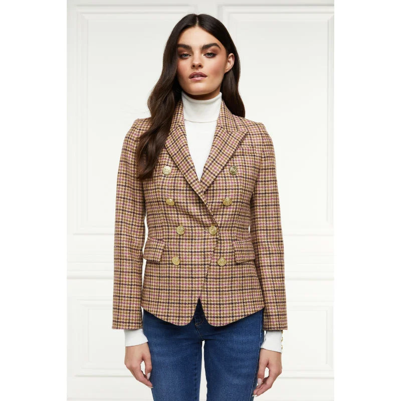 Overstock Sale casual coatHolland Cooper Knightsbridge Ladies Tweed Blazer - Sudeley Pink
