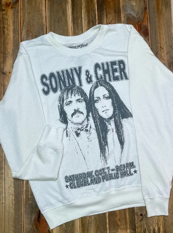 comfy workout sweatshirtSonny & Cher Sweatshirt