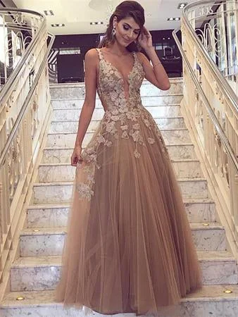 Mega Deal Beautiful Prom Dresses Floor-length Straps Long Prom Dress Aline Evening Dress JKL1160