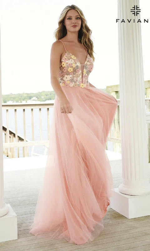Super Sale boho dressLong Formal Dress 11001 by Faviana