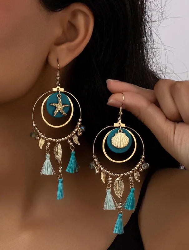 Special Buy floral wrap dressAurora Earrings