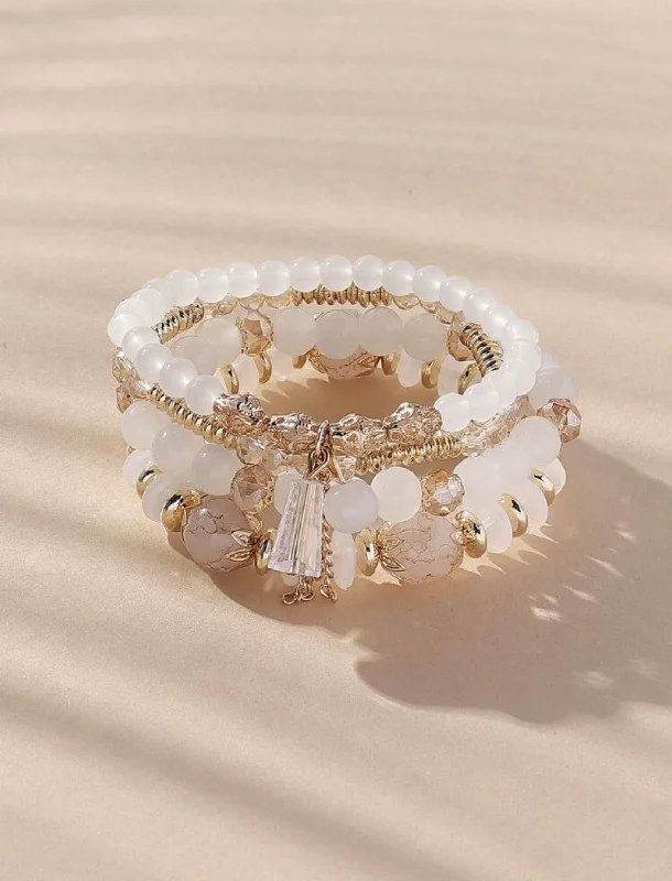 Instant Savings trendy mini dressCrystal Beaded Bracelet