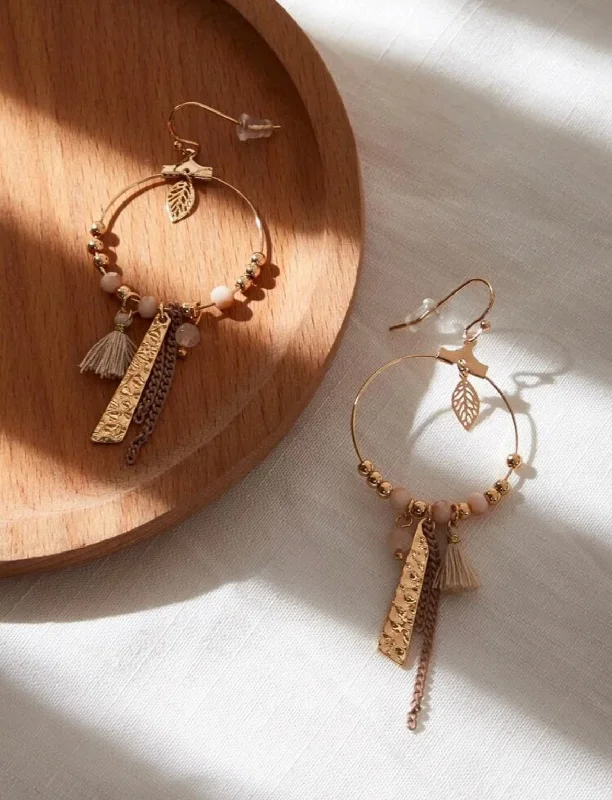 Limited Edition backless dressBoheme Earrings