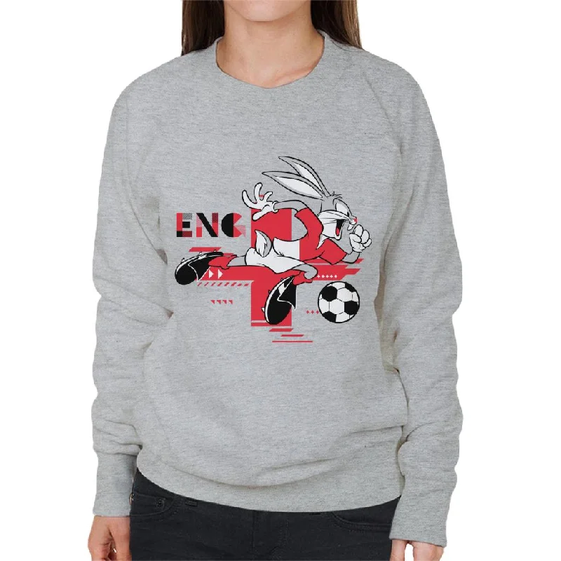 Low Prices functional sports hoodieLooney Tunes Football Bugs Bunny Sprinting Women's Sweatshirt