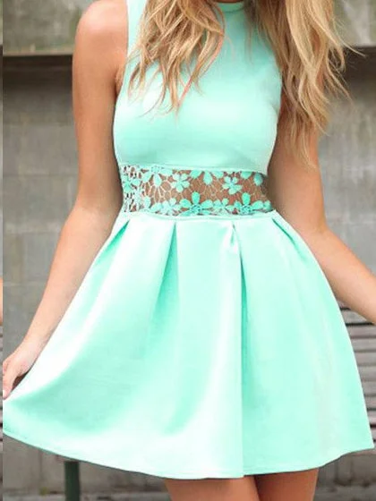 Limited Time Chic Homecoming Dresses Lace A Line Simple Short Prom Dress Party Dress JK600