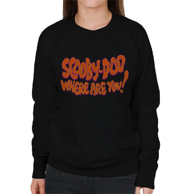 Limited Stock high-performance athletic hoodieScooby Doo Where Are You Women's Sweatshirt