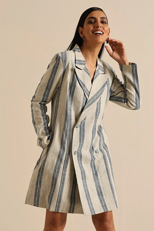 Sale Event stylish peacoatOkhai 'Poise' Pure Cotton Blazer Dress
