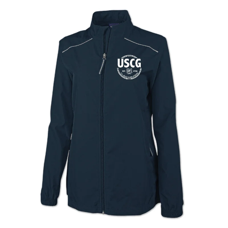 Bonus Savings elegant coatCoast Guard Ladies Veteran Pack-N-No Reflective Jacket