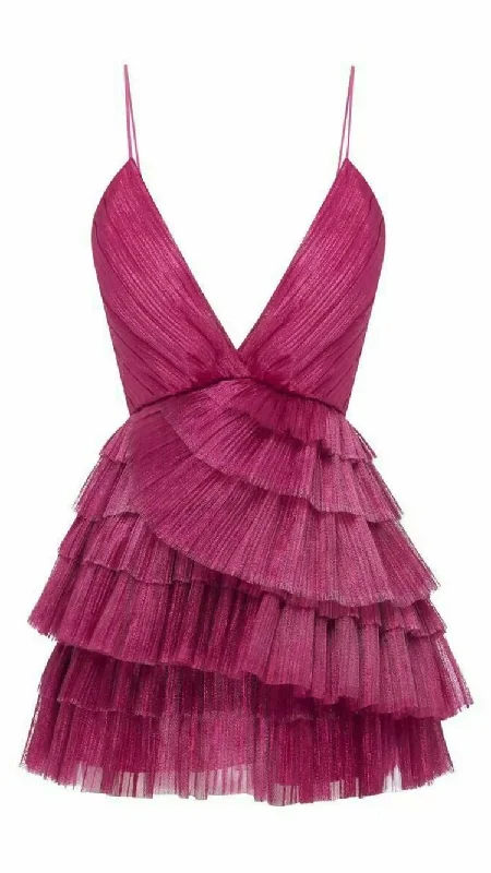 The Best Prices sophisticated dressRuffled Spaghetti-Neck Party Sexy Mini Dress A-line Homecoming Dress Short Y635 The Best Prices sophisticated dressRuffled Spaghetti-Neck Party Sexy Mini Dress A-line Homecoming Dress Short Y635