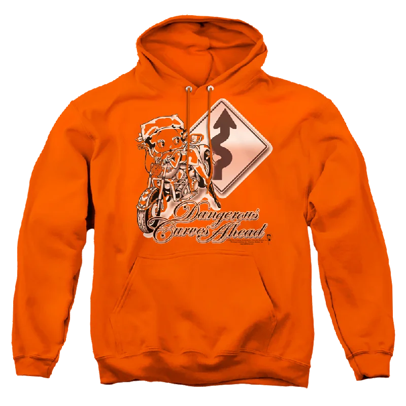 Super Sale street style hoodieBetty Boop Dangerous Curves - Pullover Hoodie