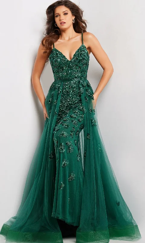 v-neck dressFormal Long Dress 39434 by Jovani