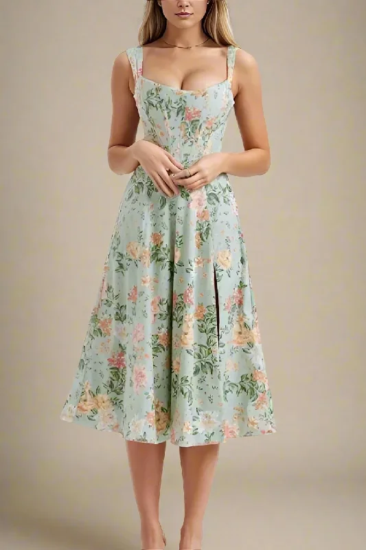Buy Now classic fit-and-flare dressMonique Bodycon Dress - Mint Green