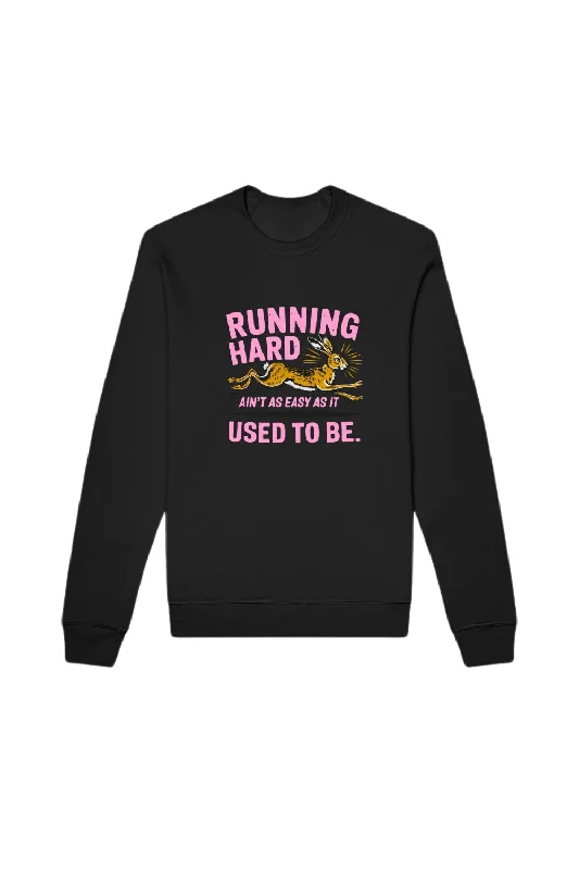 stylish training hoodieRunning Hard Rabbit Sweatshirt