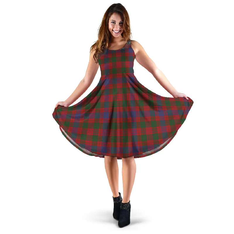 Low Prices Ross Tartan Sleeveless Midi Womens Dress