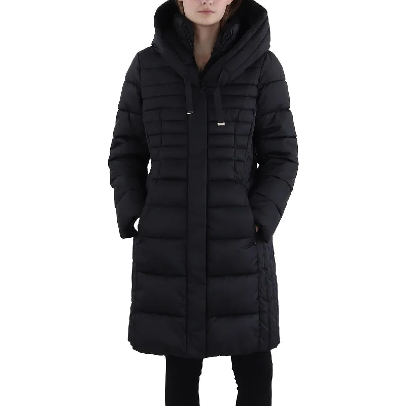 Referral Discount trendy casual outerwearWomens Hooded Long Puffer Jacket